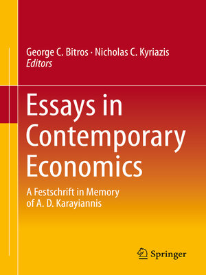 cover image of Essays in Contemporary Economics